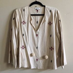 Madewell Embroidered Blouse